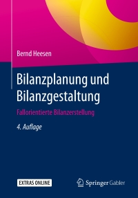 Cover image: Bilanzplanung und Bilanzgestaltung 4th edition 9783658152376