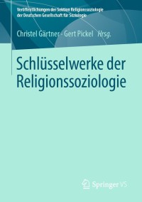 Immagine di copertina: Schlüsselwerke der Religionssoziologie 9783658152499