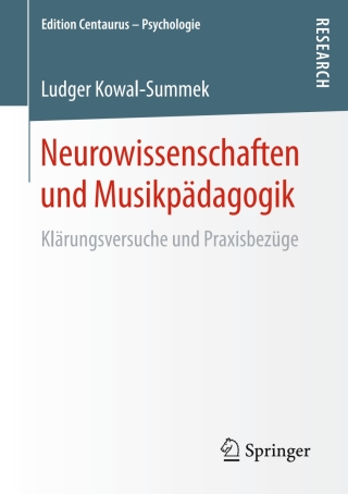 Cover image: Neurowissenschaften und Musikpädagogik 9783658152611