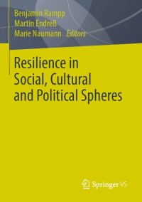 Cover image: Resilience in Social, Cultural and Political Spheres 9783658153281