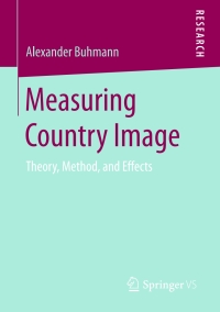 Cover image: Measuring Country Image 9783658154066
