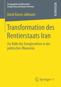 Imagen de portada: Transformation des Rentierstaats Iran 9783658154134
