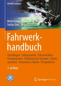 Titelbild: Fahrwerkhandbuch 5th edition 9783658154677