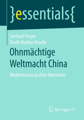Cover image: Ohnmächtige Weltmacht China 9783658155261
