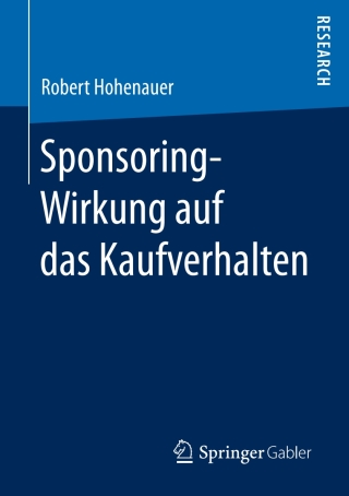Cover image: Sponsoring-Wirkung auf das Kaufverhalten 9783658155728