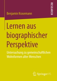 Cover image: Lernen aus biographischer Perspektive 9783658155841