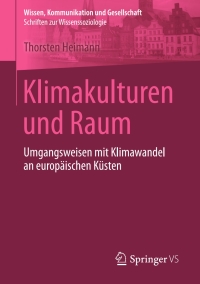 Cover image: Klimakulturen und Raum 9783658155940