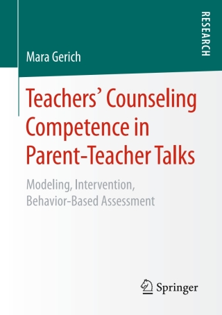 Cover image: Teachers‘ Counseling Competence in Parent-Teacher Talks 9783658156183