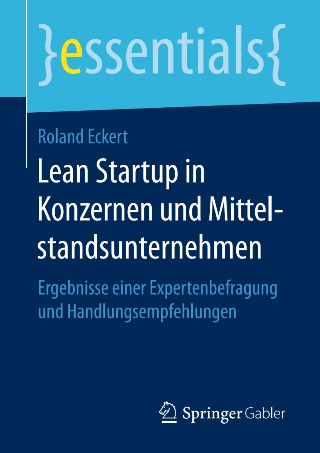 Lean Startup in Konzernen und Mittelstandsunternehmen Ergebnisse einer Expertenbefragung und Handlungsempfehlungen