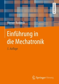 Cover image: Einführung in die Mechatronik 5th edition 9783658158439