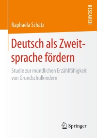 Imagen de portada: Deutsch als Zweitsprache fördern 9783658158675