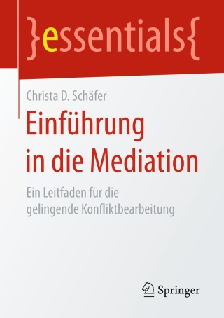 Cover image: Einführung in die Mediation 9783658158828