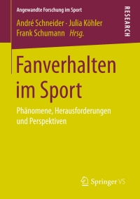 Cover image: Fanverhalten im Sport 9783658158996