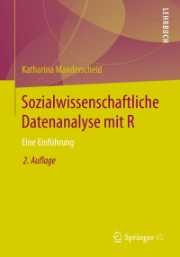 Imagen de portada: Sozialwissenschaftliche Datenanalyse mit R 2nd edition 9783658159016