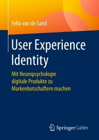 Cover image: User Experience Identity 9783658159580
