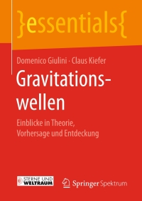 Omslagafbeelding: Gravitationswellen 9783658160128