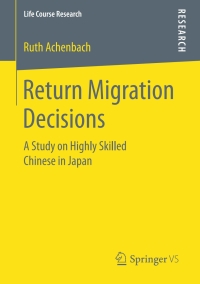 Cover image: Return Migration Decisions 9783658160265
