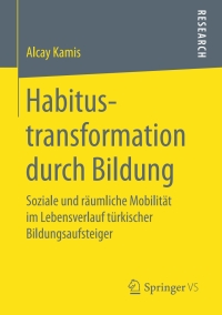 Imagen de portada: Habitustransformation durch Bildung 9783658160296