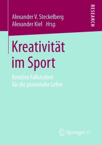 Imagen de portada: Kreativität im Sport 9783658161828