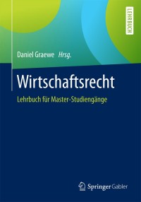 Imagen de portada: Wirtschaftsrecht 9783658162061