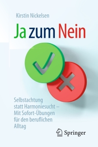 صورة الغلاف: Ja zum Nein 2nd edition 9783658162085