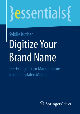 Imagen de portada: Digitize Your Brand Name 9783658162764