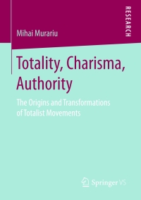 Cover image: Totality, Charisma, Authority 9783658163211