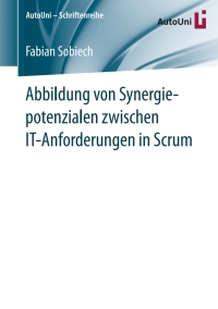 Imagen de portada: Abbildung von Synergiepotenzialen zwischen IT-Anforderungen in Scrum 9783658163273