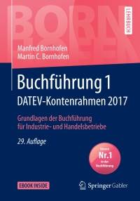 Cover image: Buchführung 1 DATEV-Kontenrahmen 2017 29th edition 9783658165321