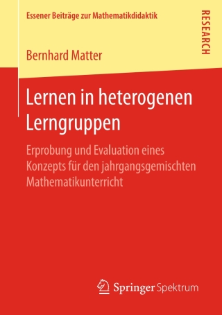 Cover image: Lernen in heterogenen Lerngruppen 9783658166939