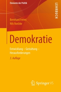 表紙画像: Demokratie 3rd edition 9783658168674