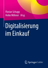 Cover image: Digitalisierung im Einkauf 9783658169084