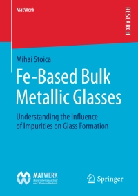 Cover image: Fe-Based Bulk Metallic Glasses 9783658170172