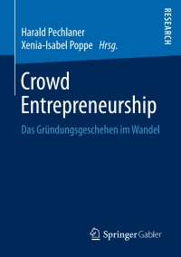 Titelbild: Crowd Entrepreneurship 9783658170301