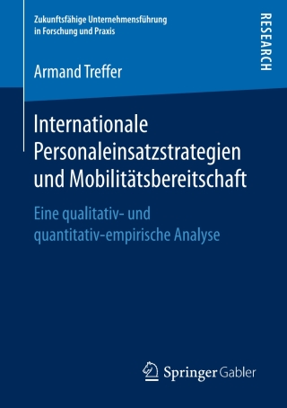 Imagen de portada: Internationale Personaleinsatzstrategien und Mobilitätsbereitschaft 9783658170349