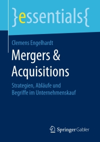 Cover image: Mergers & Acquisitions 9783658170653