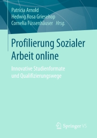 Omslagafbeelding: Profilierung Sozialer Arbeit online 9783658170875