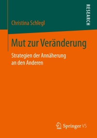 Imagen de portada: Mut zur Veränderung 9783658171209