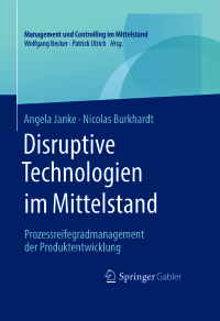 Cover image: Disruptive Technologien im Mittelstand 9783658171360