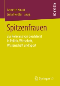 Cover image: Spitzenfrauen 9783658171438
