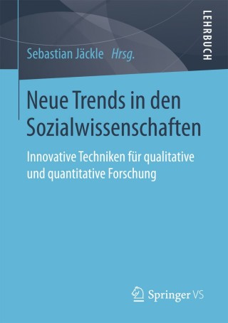 Imagen de portada: Neue Trends in den Sozialwissenschaften 9783658171889