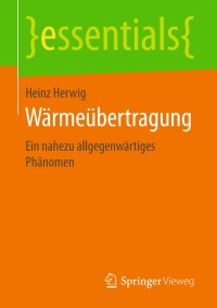 Cover image: Wärmeübertragung 9783658173371