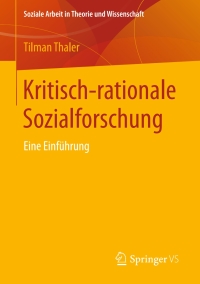 Cover image: Kritisch-rationale Sozialforschung 9783658174507