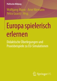 Cover image: Europa spielerisch erlernen 9783658174620