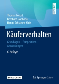 Imagen de portada: Käuferverhalten 6th edition 9783658174644