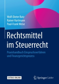 Imagen de portada: Rechtsmittel im Steuerrecht 9783658175719