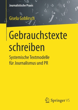 Cover image: Gebrauchstexte schreiben 9783658176006