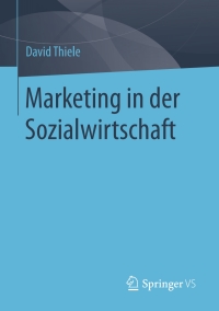 Cover image: Marketing in der Sozialwirtschaft 9783658178468