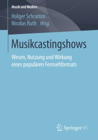 Cover image: Musikcastingshows 9783658178918