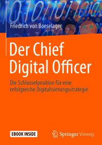 Cover image: Der Chief Digital Officer 9783658179809